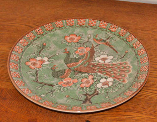 large imperial imari wall plate