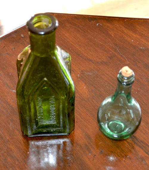 interesting glass bottles