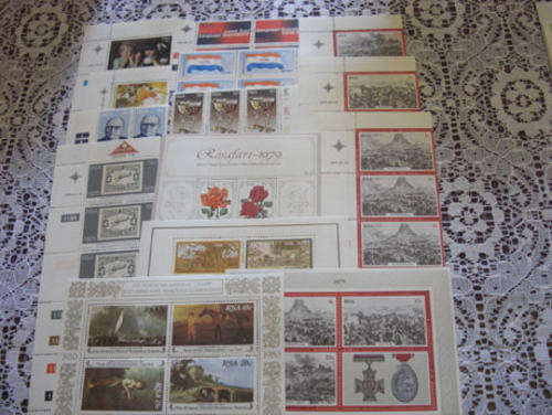 RSA  Min Sheets/ Control Strips/Blocks (12)