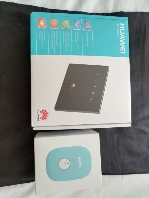 Huawei B315 LTE router+Netis Wifi extender