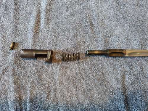 Vintage AK47 Folding Spike Bayonet, Trefoil blade