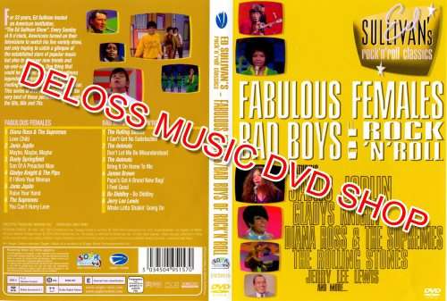 ED SULLIVANS' CLASSIC ROCK DVD COLLECTION -  (8 DVD SET) - FREE SHIPPING