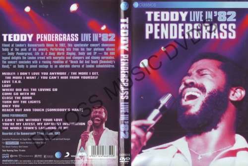 TEDDY PENDEGRASS  -  3 DVD COLLECTORS SET   - FREE SHIPPING