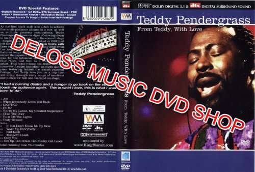 TEDDY PENDEGRASS  -  3 DVD COLLECTORS SET   - FREE SHIPPING