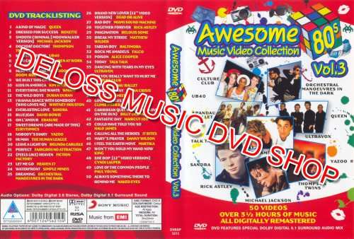 AWESOME  80'S  - DVD SET  - FREE SHIPPING