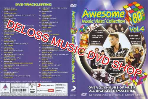 AWESOME  80'S  - DVD SET  - FREE SHIPPING
