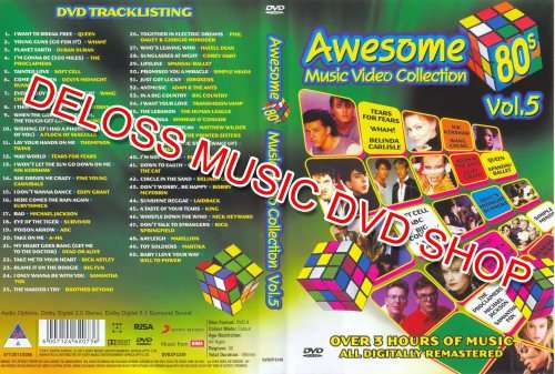 AWESOME  80'S  - DVD SET  - FREE SHIPPING