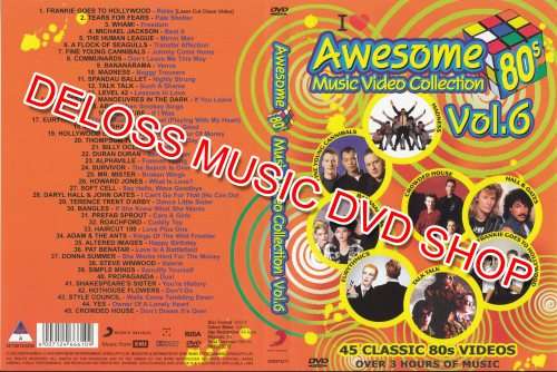 AWESOME  80'S  - DVD SET  - FREE SHIPPING