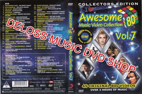 AWESOME  80'S  - DVD SET  - FREE SHIPPING