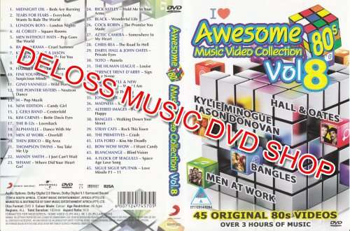 AWESOME  80'S  - DVD SET  - FREE SHIPPING