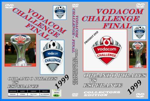 SOCCER DVD - VODACOM CHALLENGE DVD - ESPERANCE vs ORLANDO PIRATES