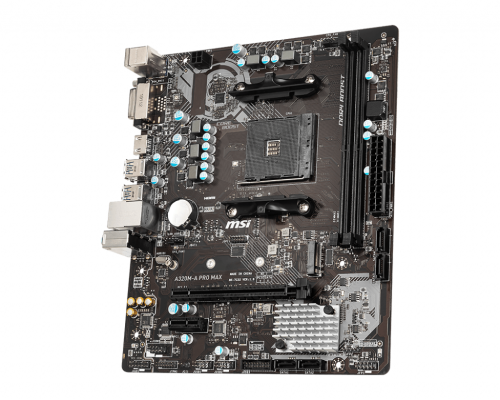 MSI A320M-A PRO MAX AMD RYZEN MOTHERBOARD