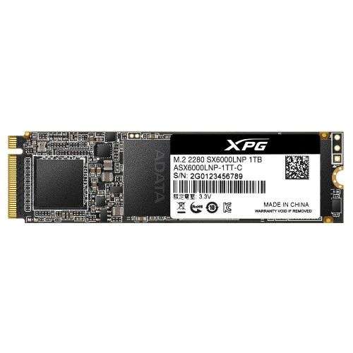 Adata XPG ASX6000 LITE NVME M.2 1TB Solid State Drive