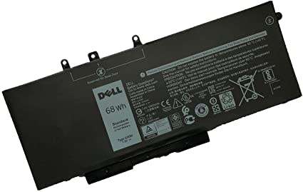 Replacement Battery for Dell Latitude 5480 5490 5580 5590, 68WH, 7.6V Model Number: GJKNX