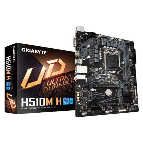 Gigabyte H510M H Motherboard, Supports 10th and 11th Generation CPU