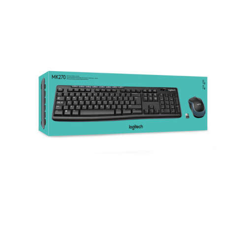 Logitech MK270 Reliable Wireless Keyboard and Mouse Combo