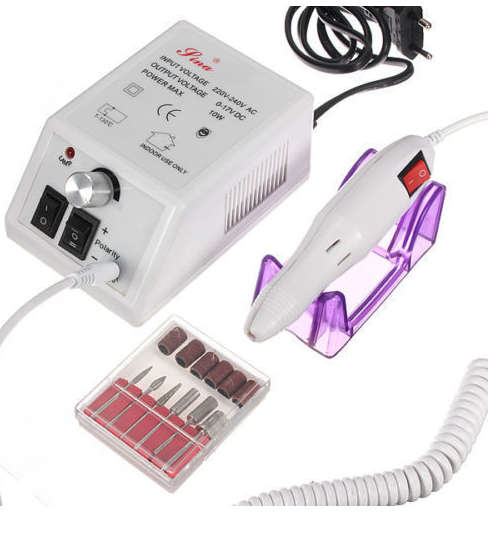 220v Professional Electric Nail Machine Set