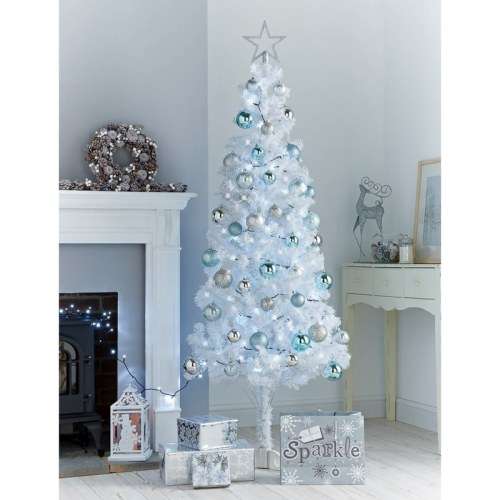 2.1m Detachable Christmas Tree - White