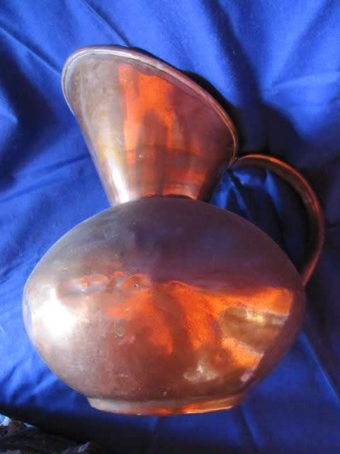 DE KLERK COPPER JUG 26 CM TALL