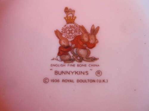ROYAL DOULTON BUNNYKINS DOUBLE HANDLED MUG