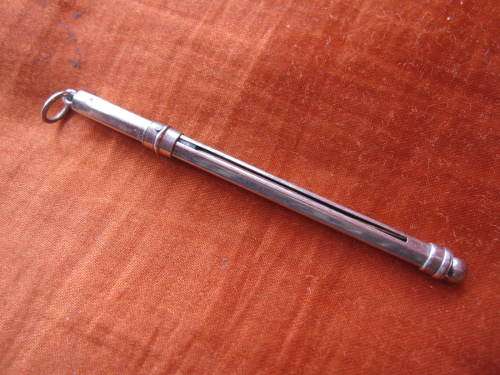 RETRO STERLING SILVER SWIZZLE STICK