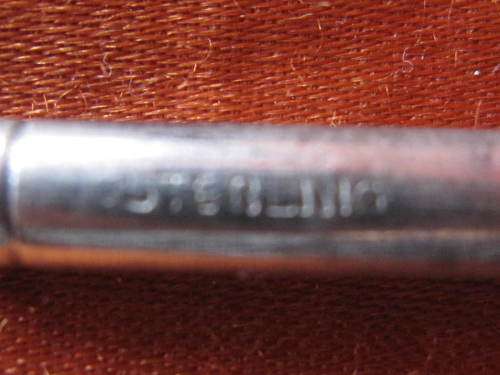 RETRO STERLING SILVER SWIZZLE STICK