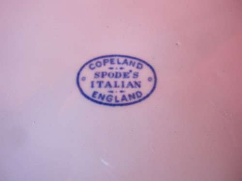 6 SPODE DINNER PLATES