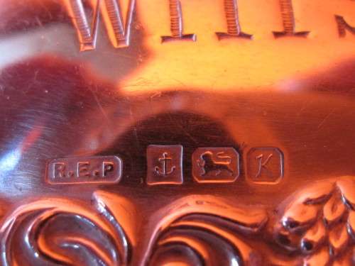 THREE HALLMARKED LABELS