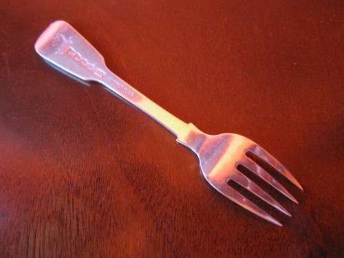 HALLMARKED IRISH SILVER FORK