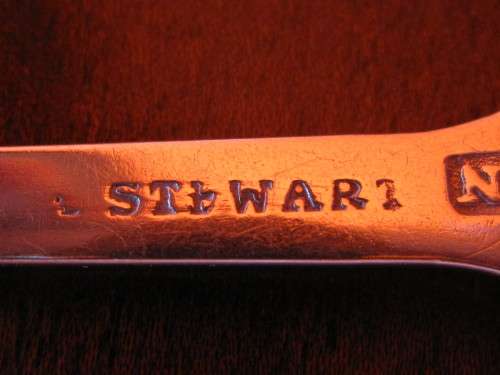 HALLMARKED IRISH SILVER FORK