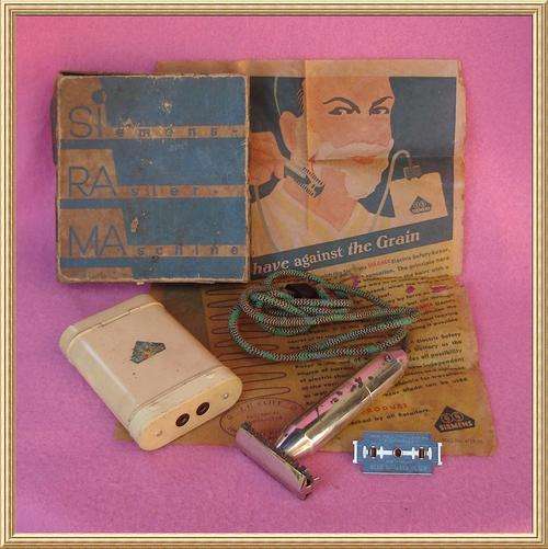 Rare Boxed Vinatge 1932-1938 Siemens Battery Rasier Maschine from Blisful