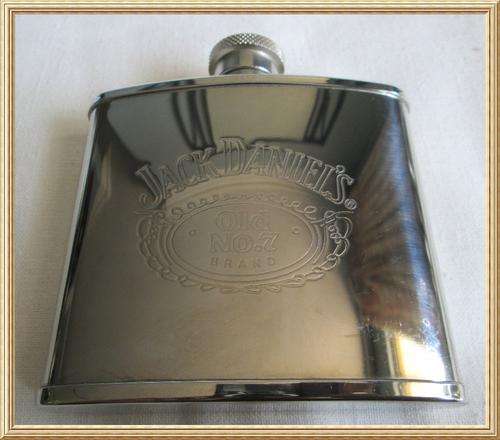 Advertising Jack Daniel's Old No.7 Hip Flask from Blisful