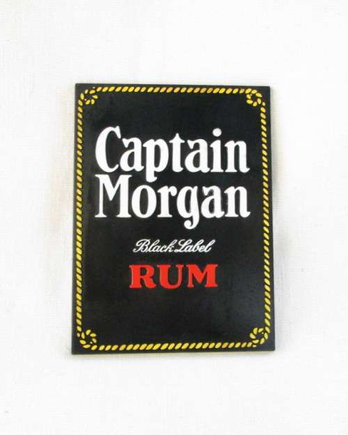 Advertising Sign - Captain Morgan Black Label Rum from Blisful