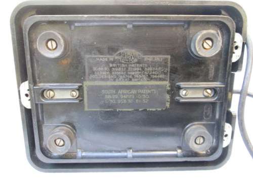 c1930's Art Deco Bakelite Siemens Brother London Pyramid Telephone from Blisful