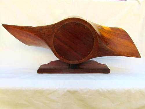 Original WW2 Wooden Propeller Mantel Clock from Blisful