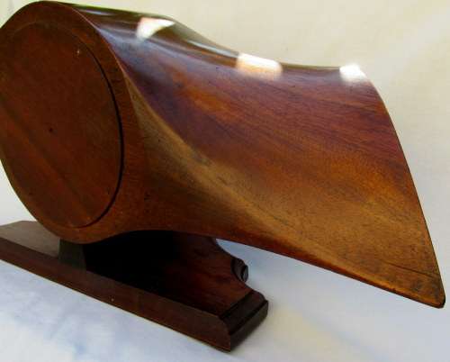 Original WW2 Wooden Propeller Mantel Clock from Blisful