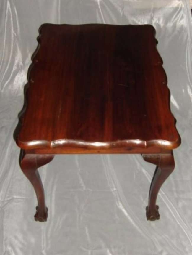 IMBUIA BALL AND CLAW TABLE