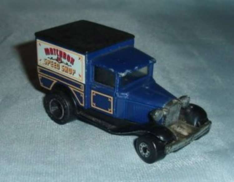 MATCHBOX MODEL A FORD SPEEDSHOP DELIVERY VAN