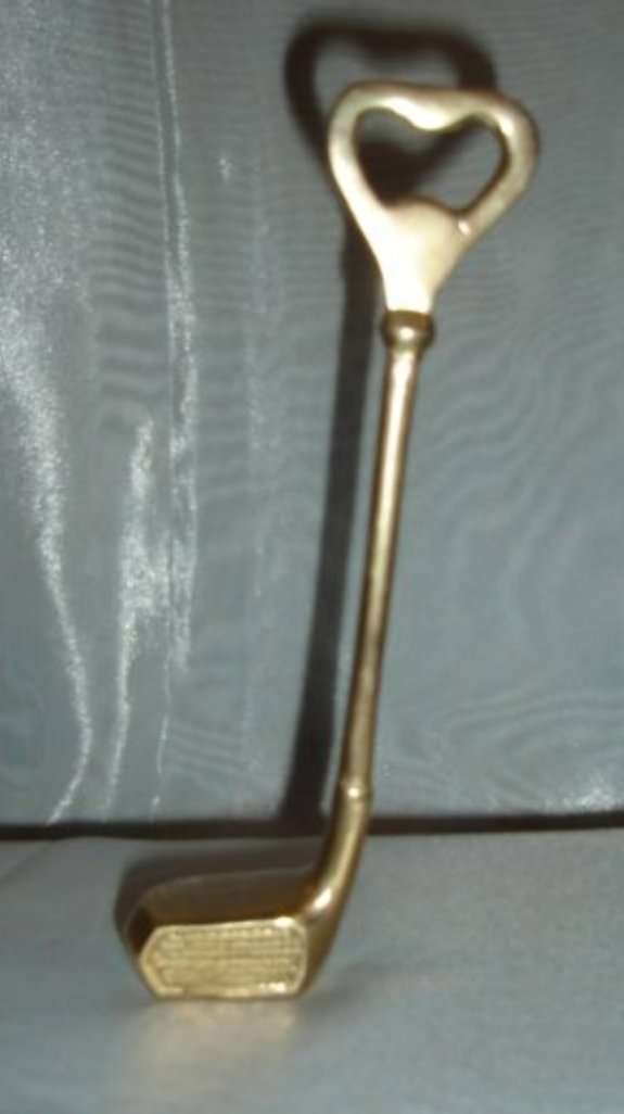 SOLID BRASS CLUB SHAPE OPENER from BLISFUL