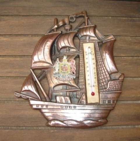 COPPER THEMOMETER from BLISFUL