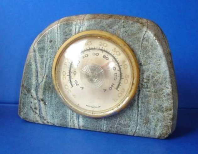 ENGLISH THERMOMETER IN STONE from BLISFUL