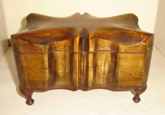 WOODEN JEWELLERY BOX from BLISFUL