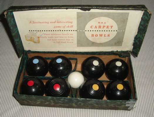 BOXED - ENGLISH INDOOR BOWLS from BLISFUL