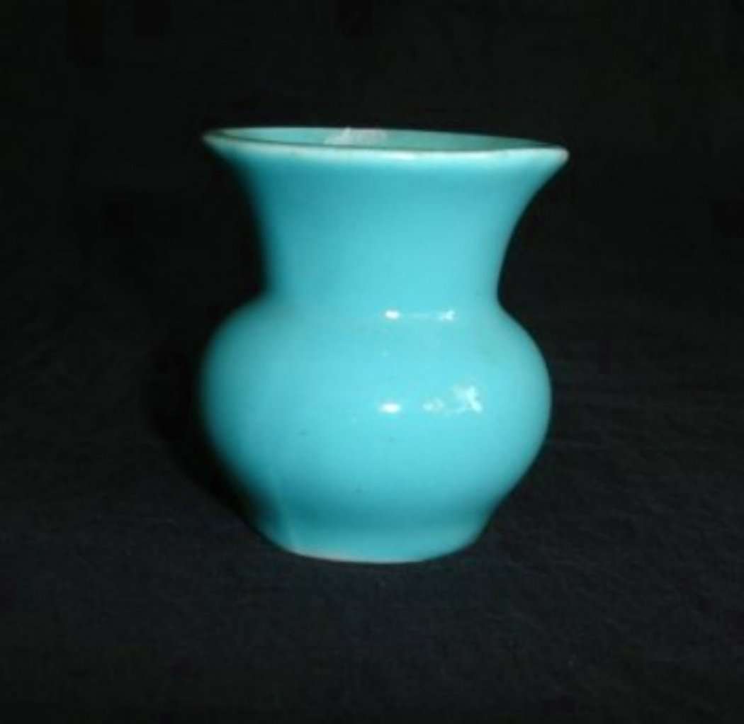 TEAL SMALL VASE from BLISFUL