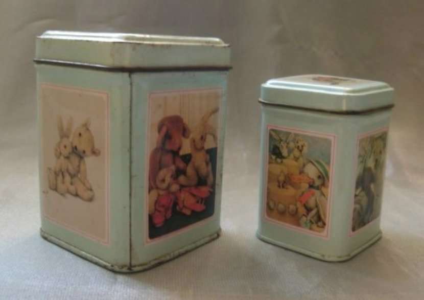 PAIR of HUNKYDORY TINS from BLISFUL