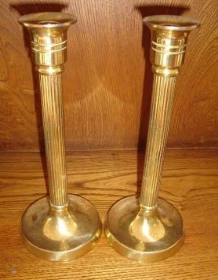 ENGLISH BRASSCANDLE STANDS  from BLISFUL