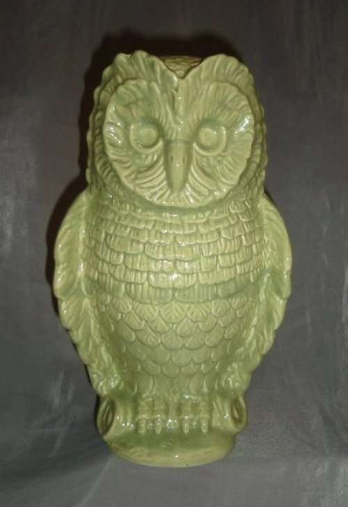 TALL GREEN OWL from BLISFUL
