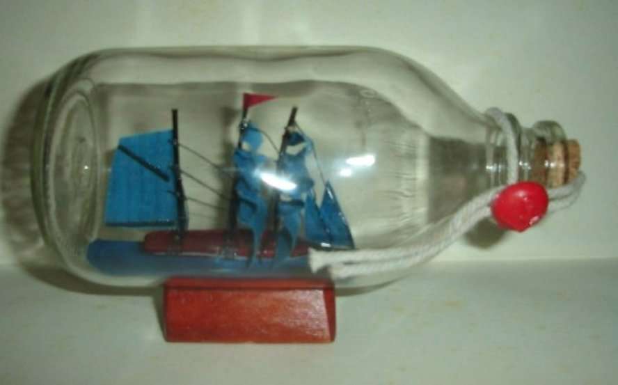 SHIP in GLASS BOTTLE from BLISFUL