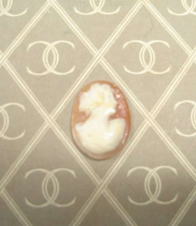 GENUINE CARVED SHELL CAMEO INLAY from BLISFUL