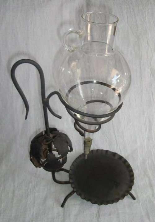 AUSTRIA OBERGLAS WINE DECANTER / DISPENDER from BLISFUL
